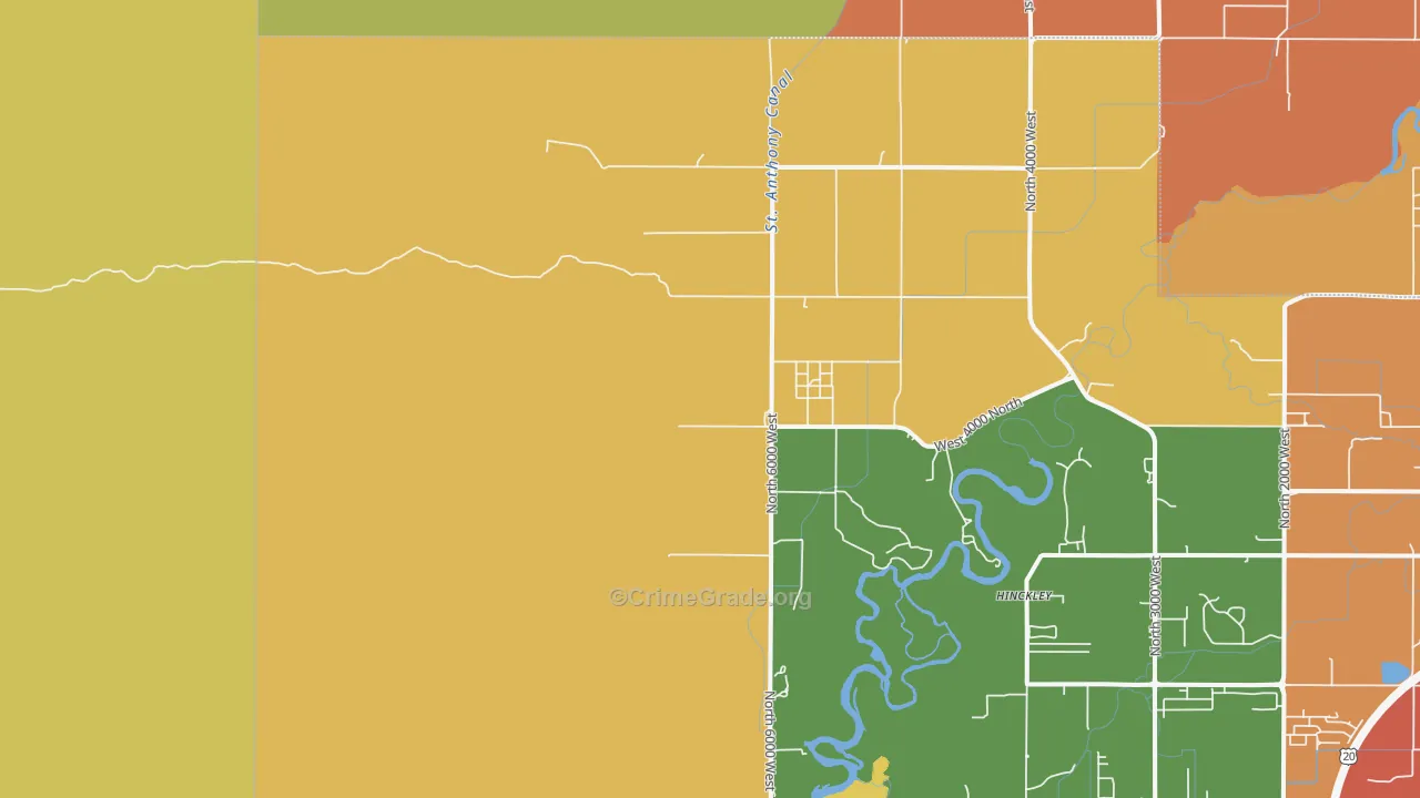 Plano, ID Map of Vandalism Rates