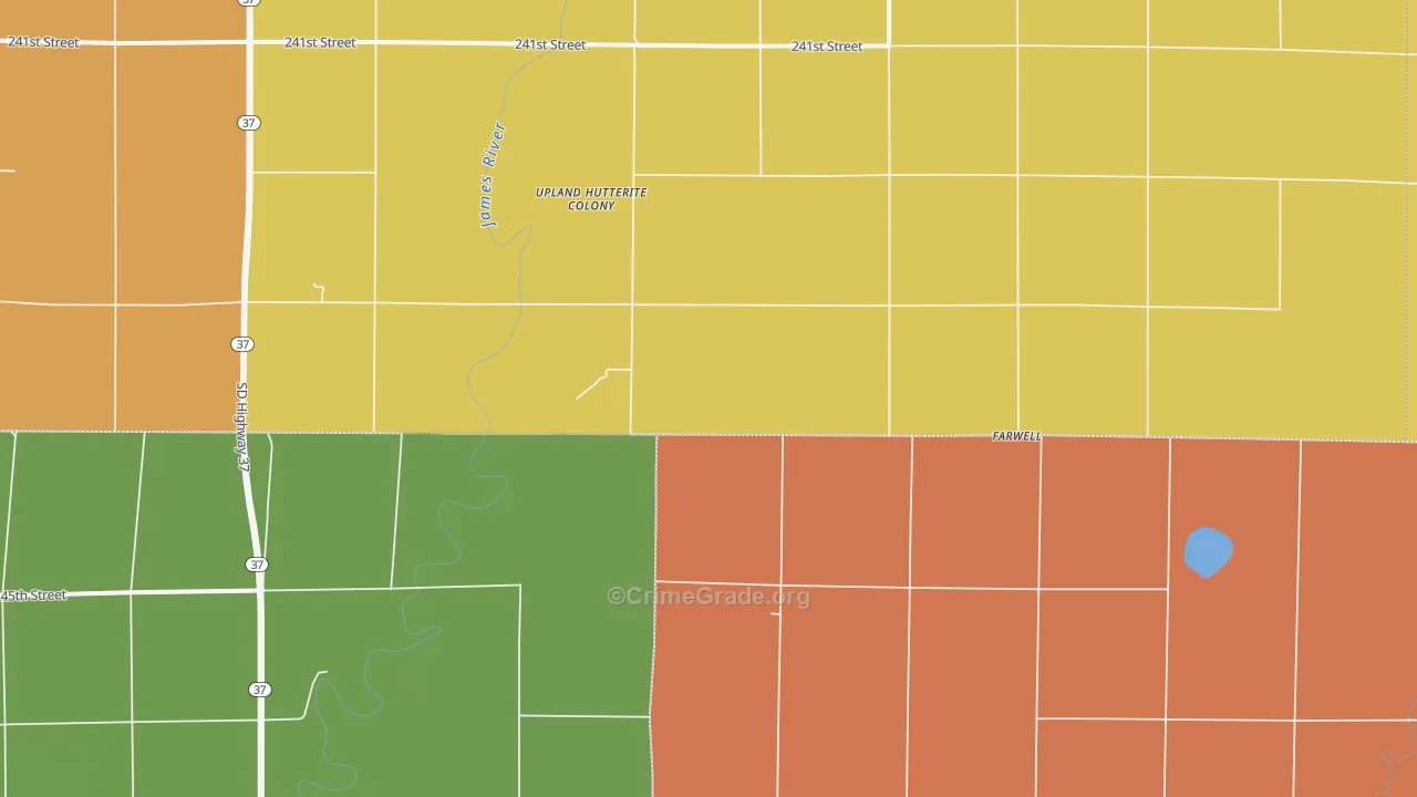 Plano, SD Map of Vandalism Rates