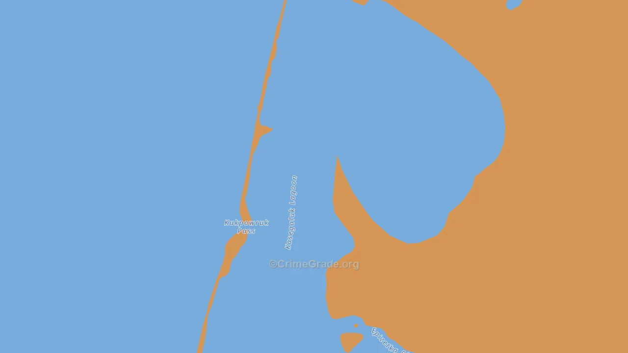Point Lay, AK Map of Vandalism Rates