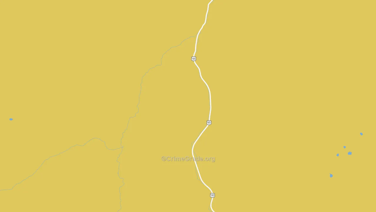 Pollock, ID Map of Vandalism Rates