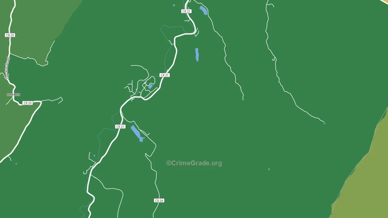 Propstburg, WV Map of Vandalism Rates