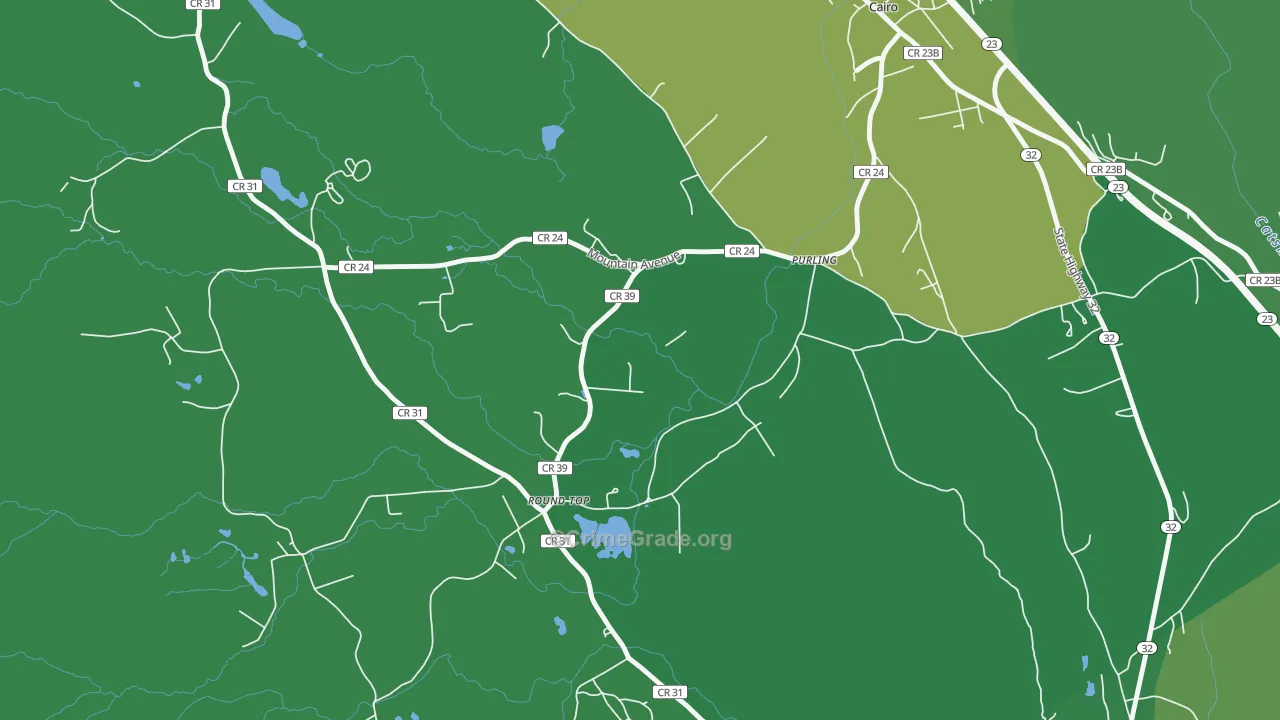 Purling, NY Map of Vandalism Rates