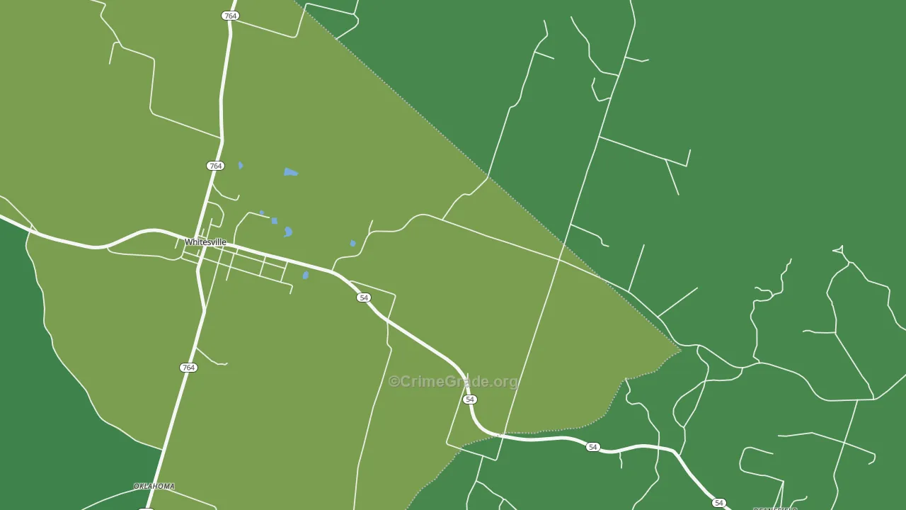 Ralph, KY Map of Vandalism Rates