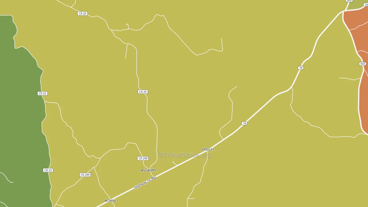 Ras, MS Map of Vandalism Rates