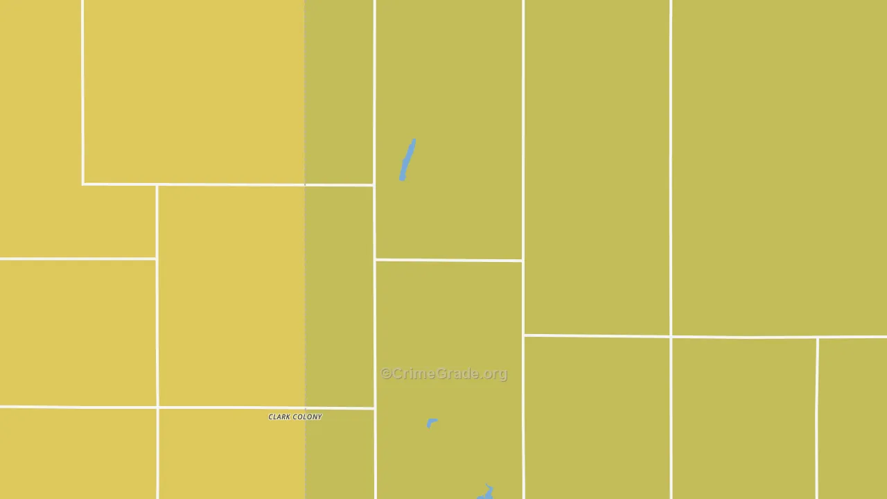 Raymond, SD Map of Vandalism Rates