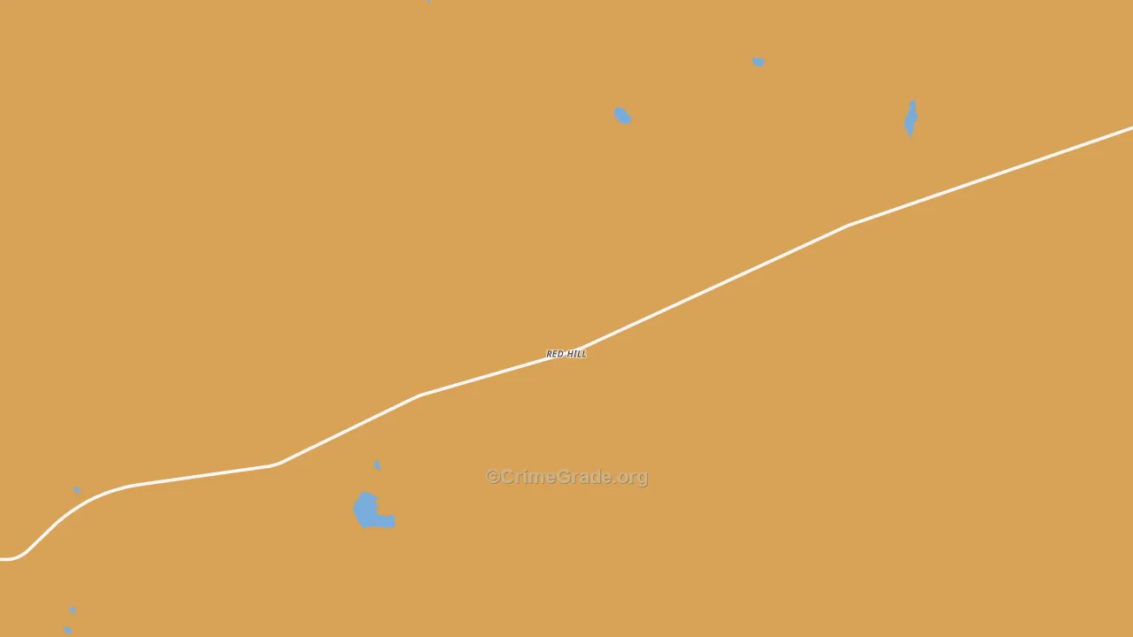 Red Hill, NM Map of Vandalism Rates