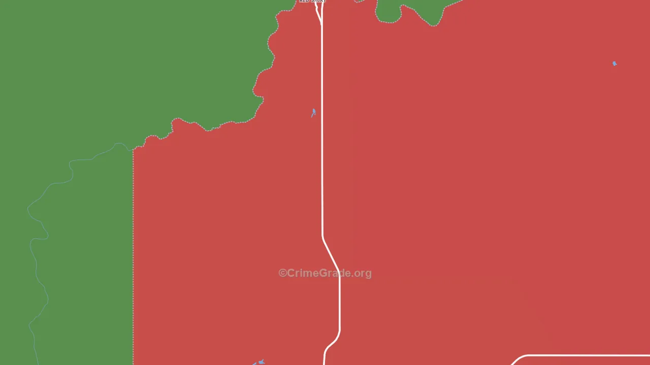 Red Shirt, SD Map of Vandalism Rates