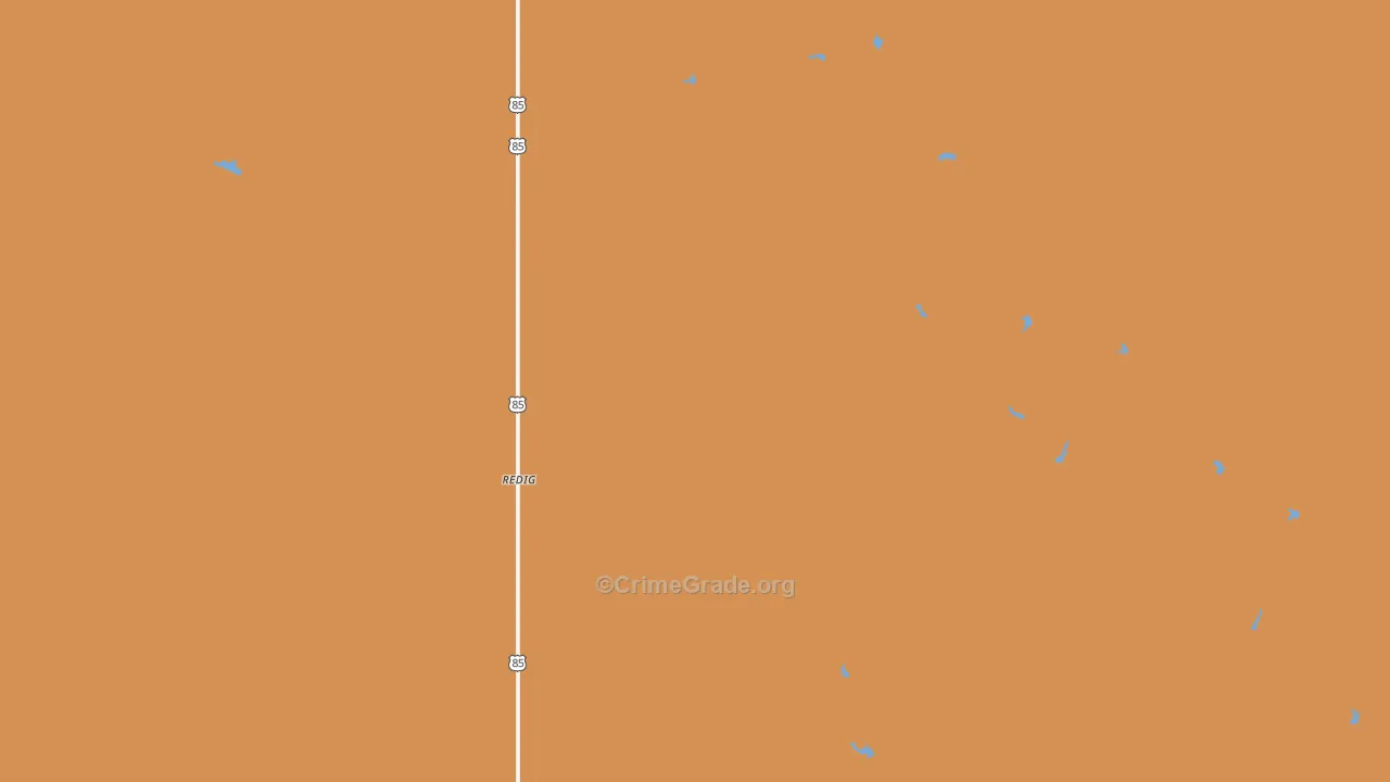 Redig, SD Map of Vandalism Rates