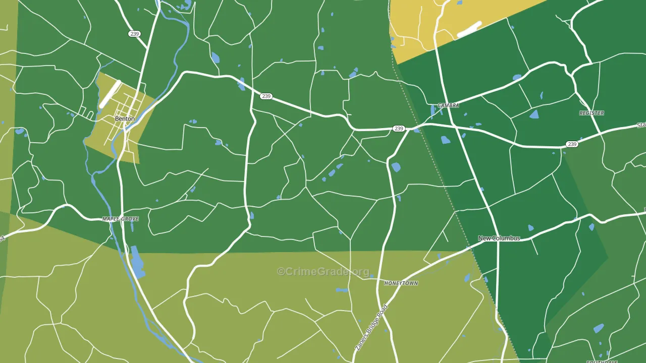 Register, PA Map of Vandalism Rates