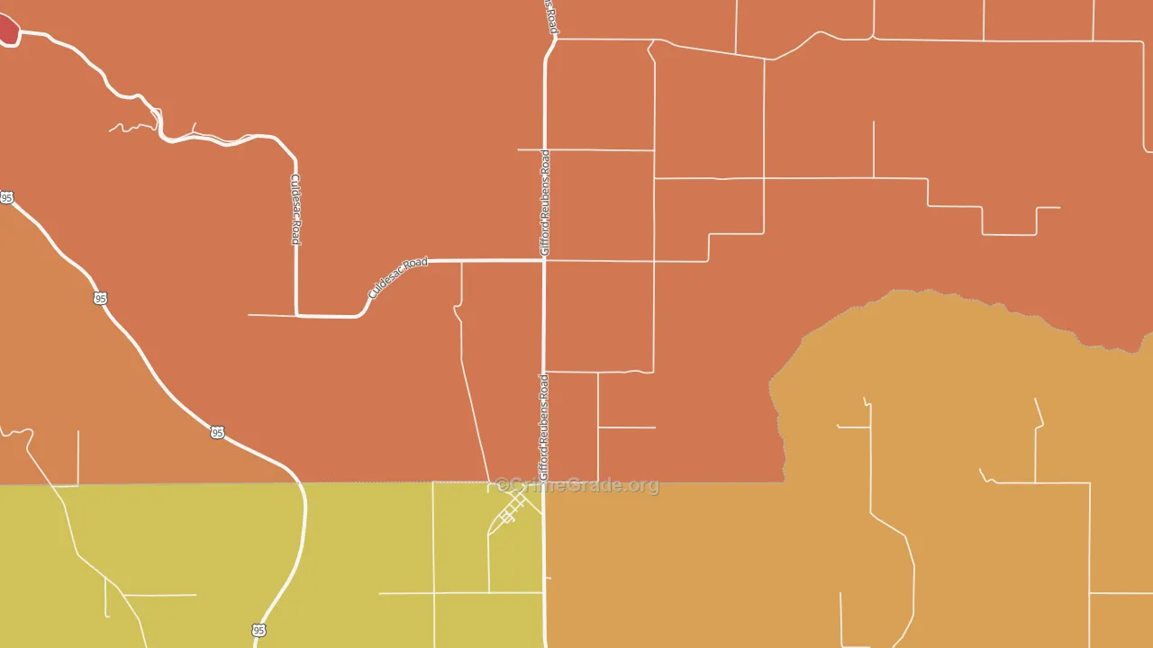 Reubens, ID Map of Vandalism Rates