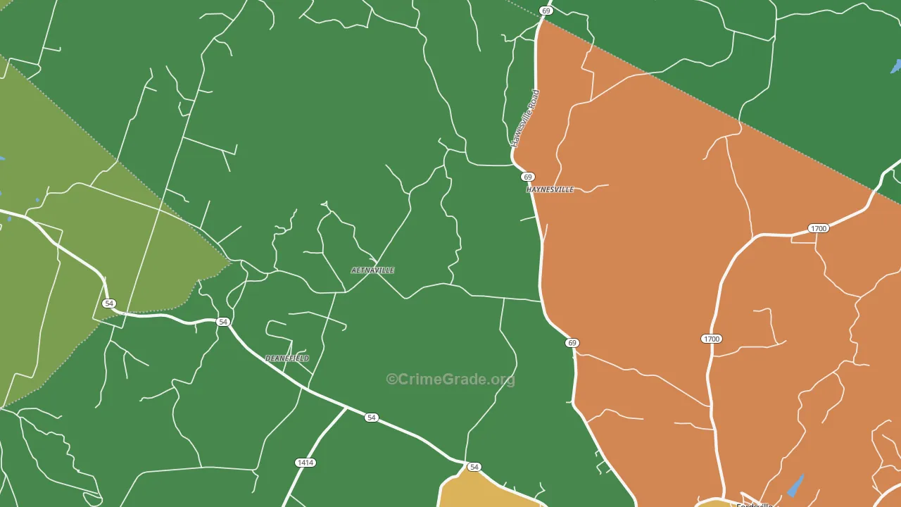 Reynolds Station, KY Map of Vandalism Rates