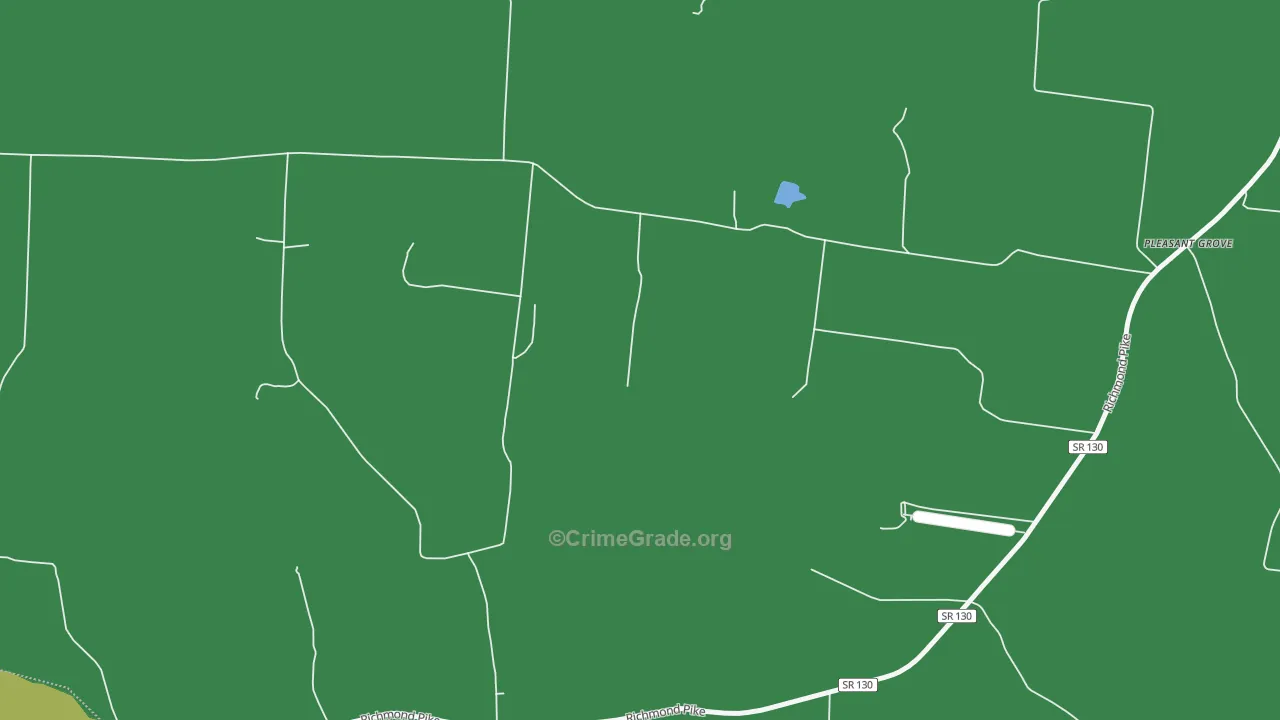 Richmond, TN Map of Vandalism Rates