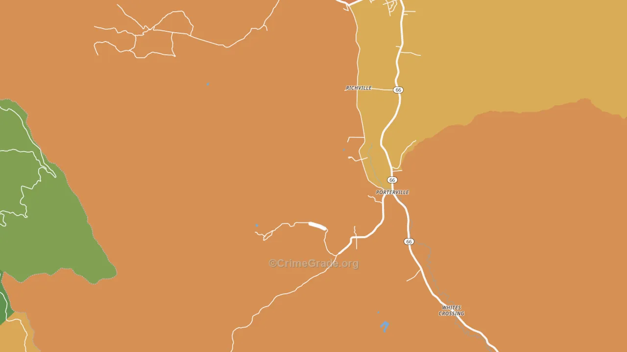 Richville, UT Map of Vandalism Rates
