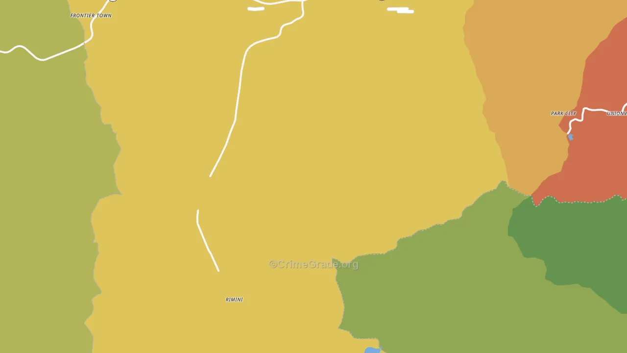 Rimini, MT Map of Vandalism Rates