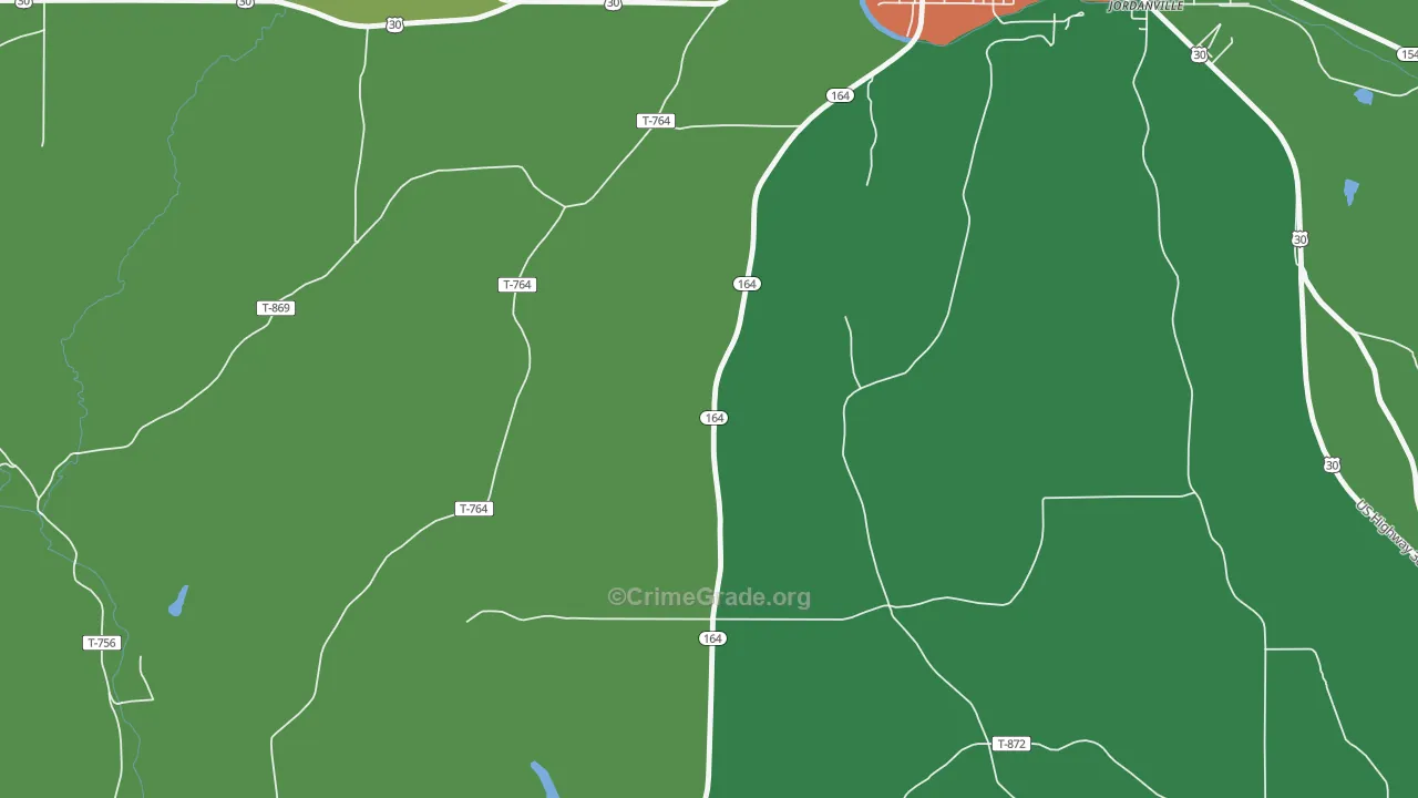 Rock Camp, OH Map of Vandalism Rates
