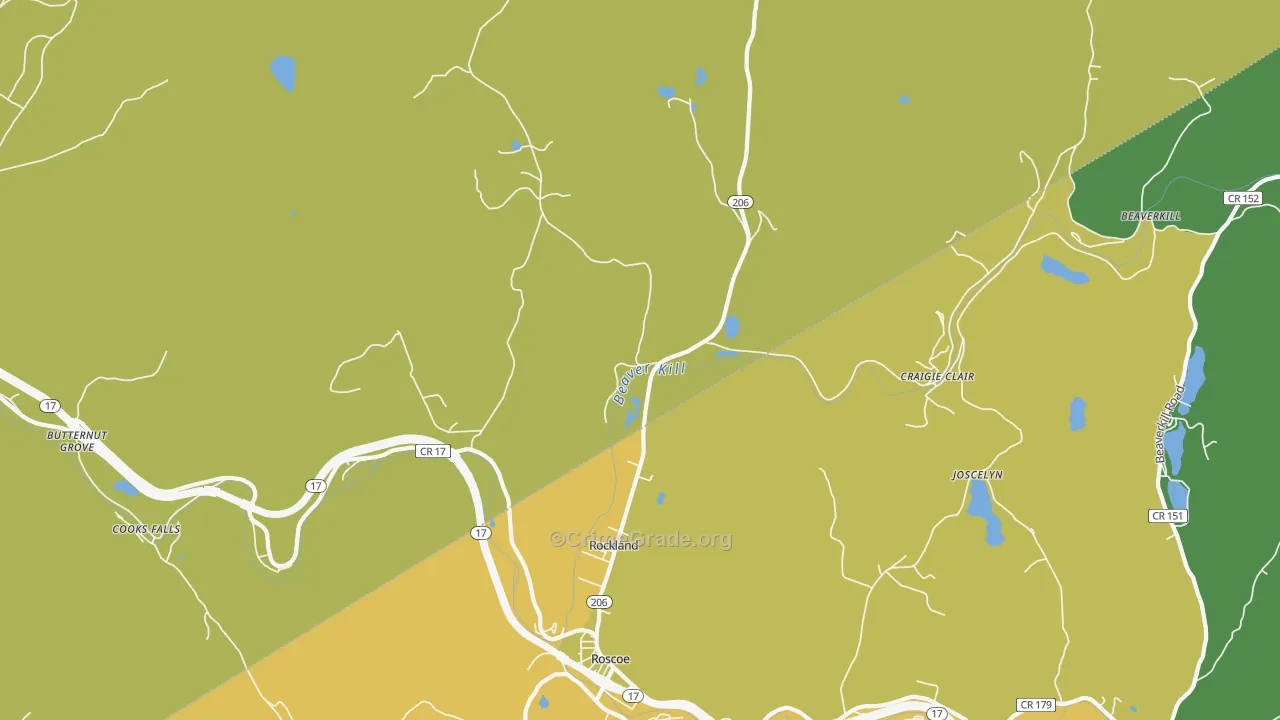 Rockland, NY Map of Vandalism Rates