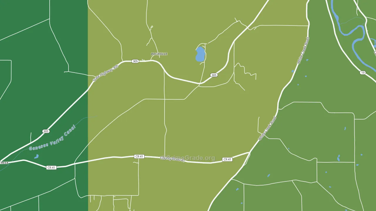 Rockville, NY Map of Vandalism Rates