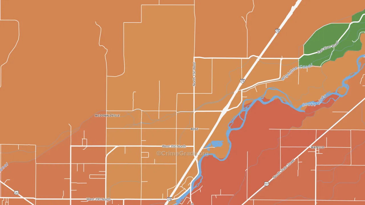 Rose, ID Map of Vandalism Rates