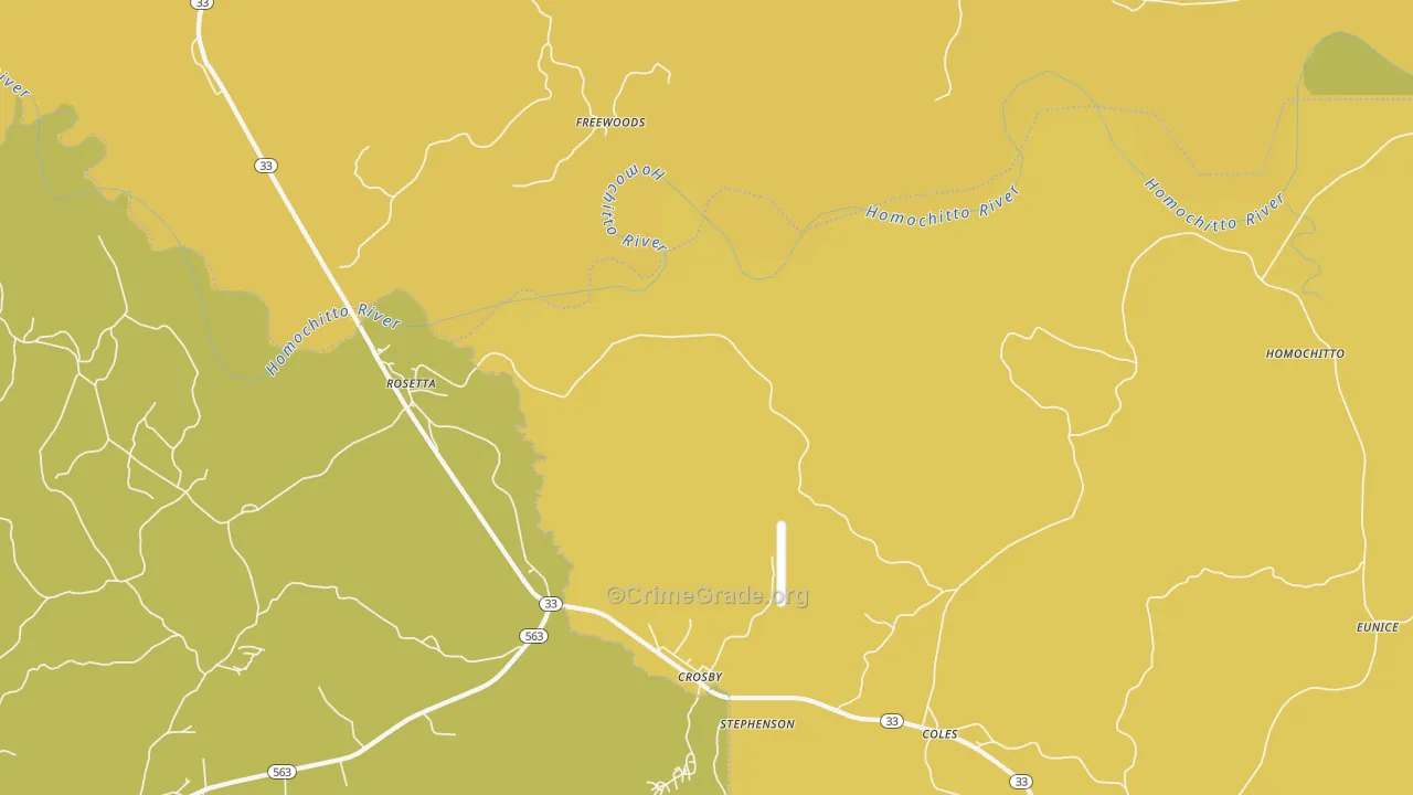 Rosetta, MS Map of Vandalism Rates