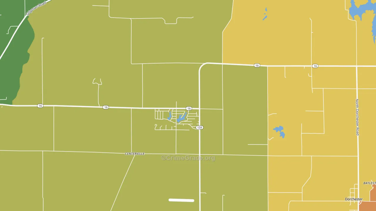 Royal Lakes, IL Map of Vandalism Rates