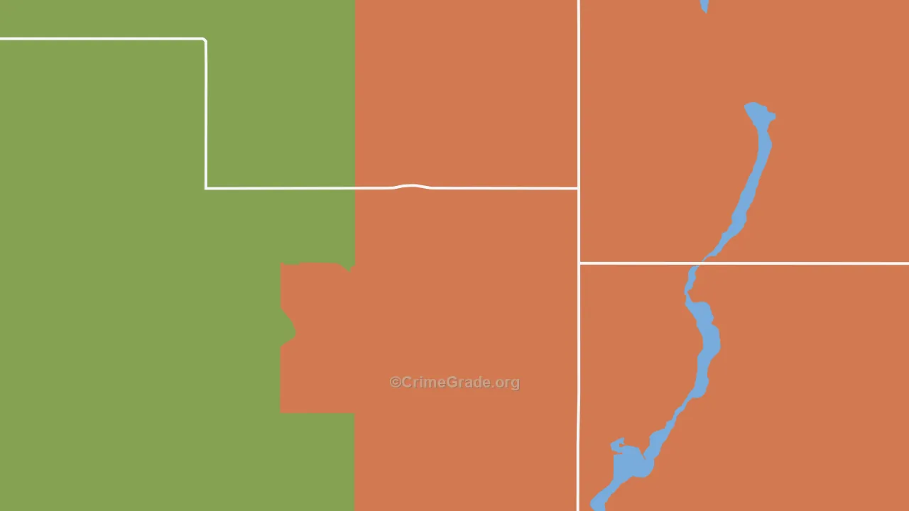 Ruso, ND Map of Vandalism Rates