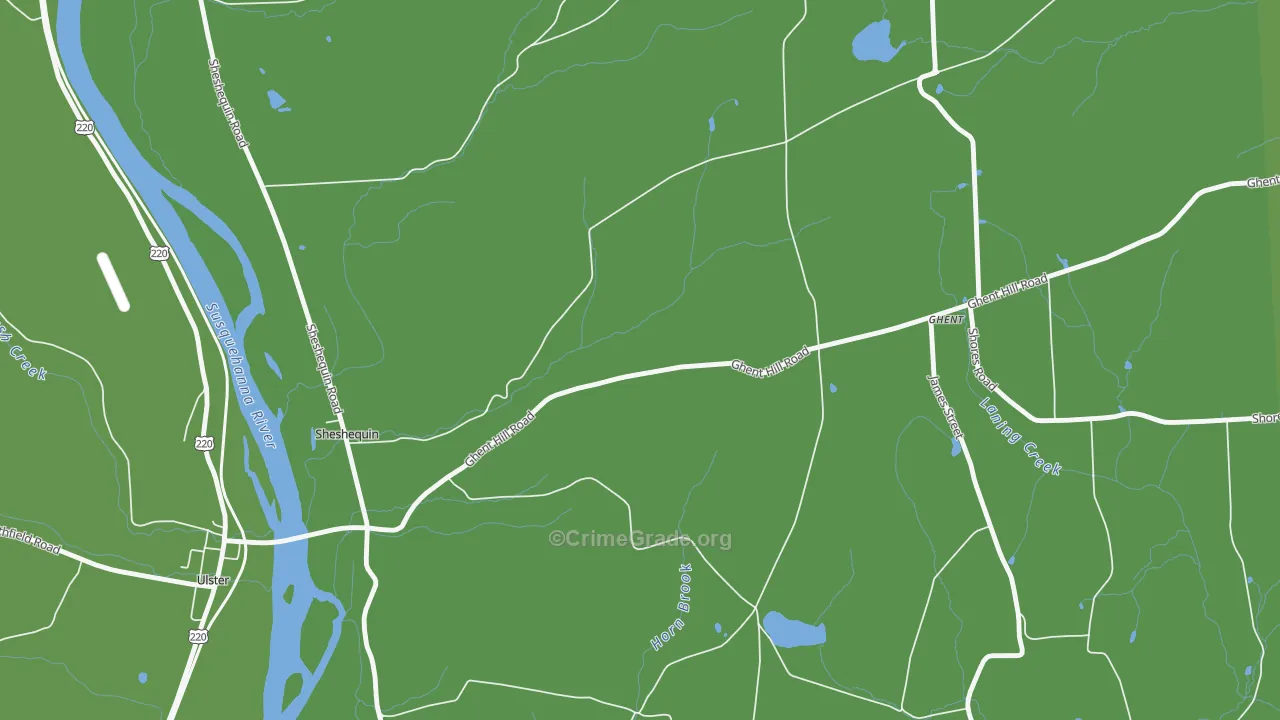 Saco, PA Map of Vandalism Rates