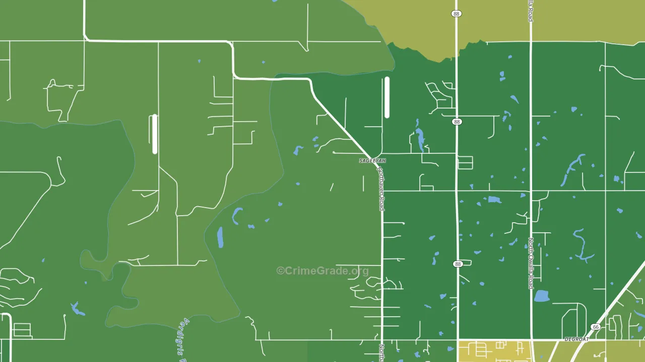 Sageeyah, OK Map of Vandalism Rates