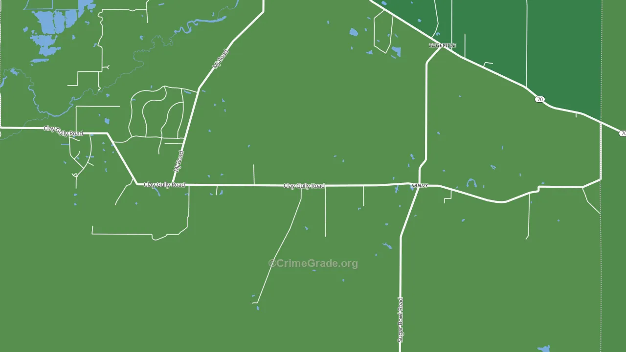 Sandy, FL Map of Vandalism Rates