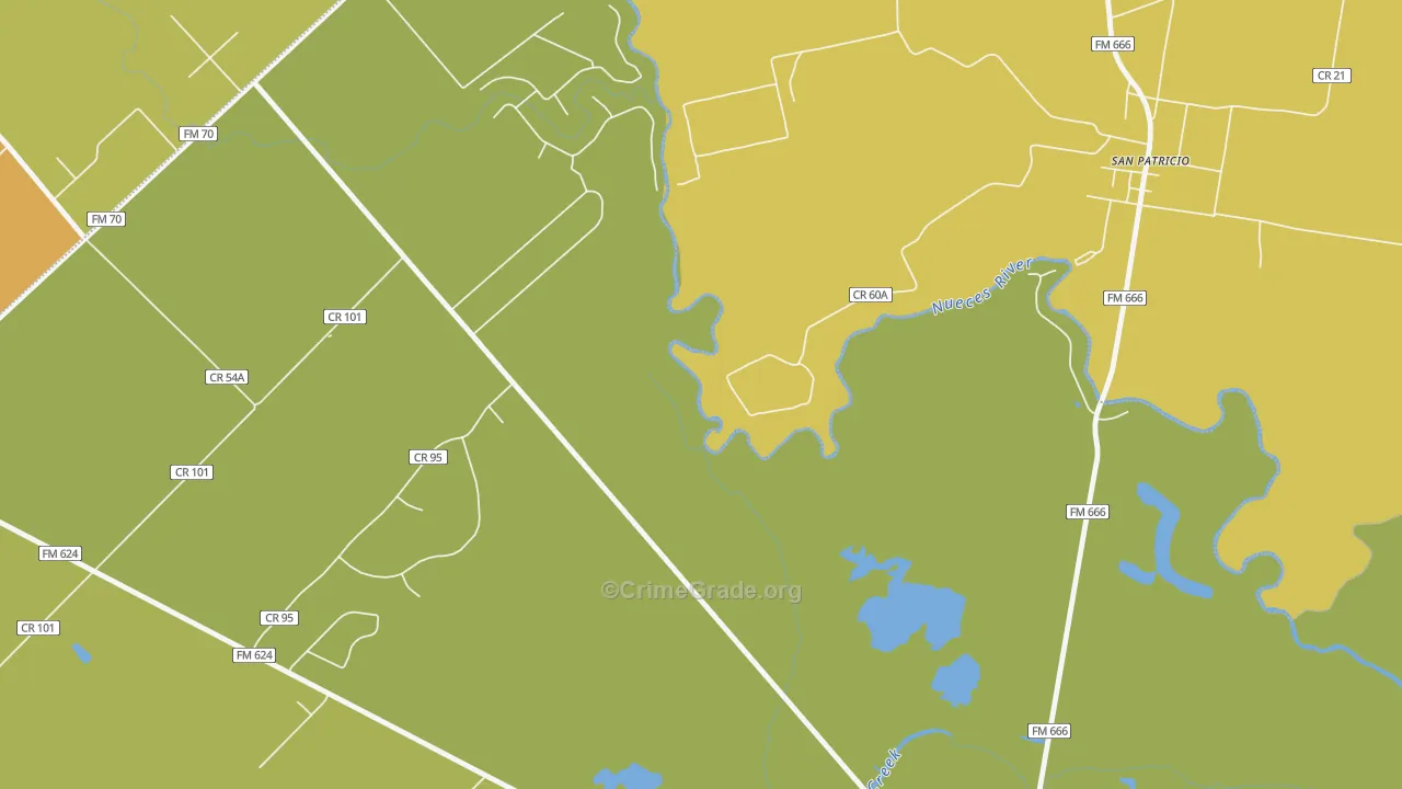 Sandy Hollow-Escondidas, TX Map of Vandalism Rates