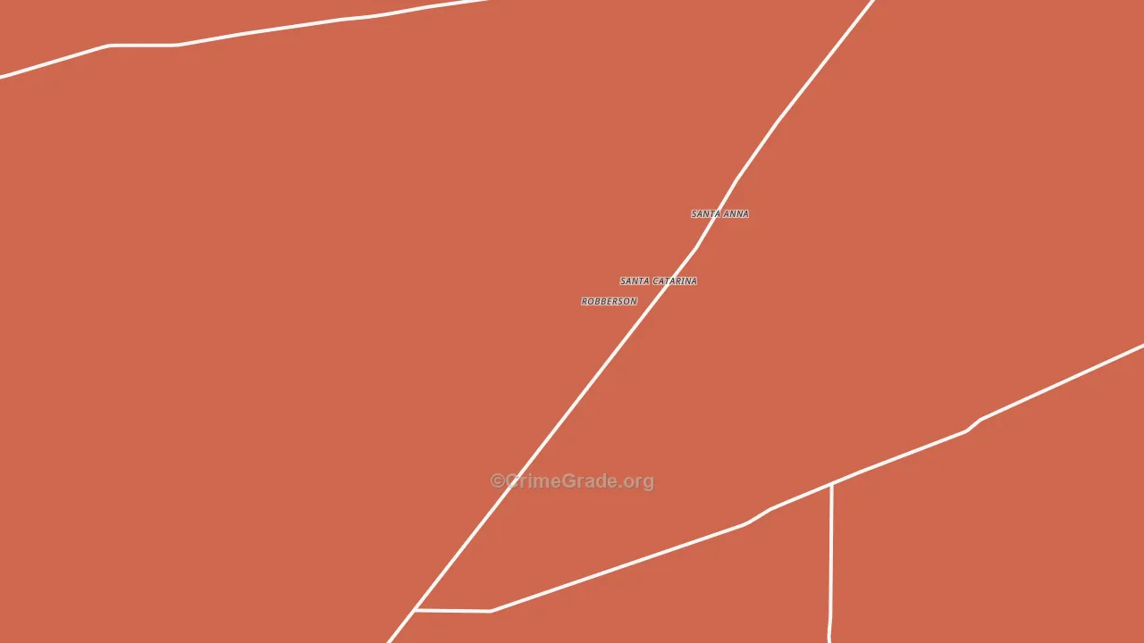 Santa Catarina, TX Map of Vandalism Rates