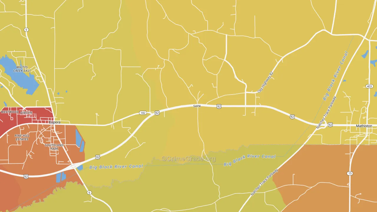 Sapa, MS Map of Vandalism Rates