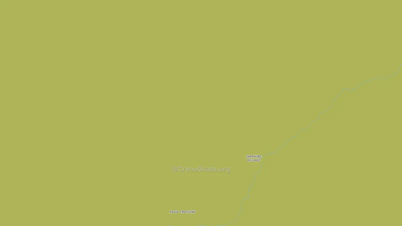 Sapphire Village, MT Map of Vandalism Rates