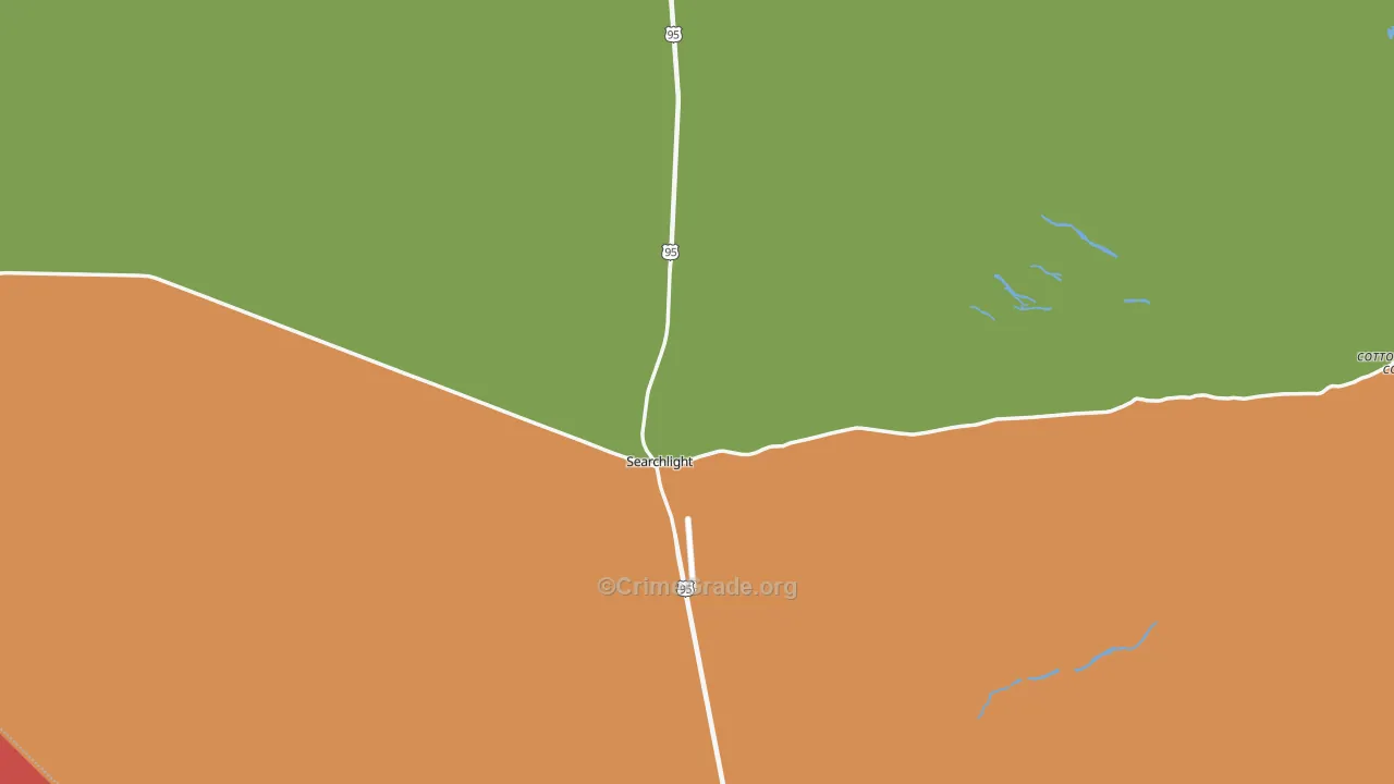 Searchlight, NV Map of Vandalism Rates