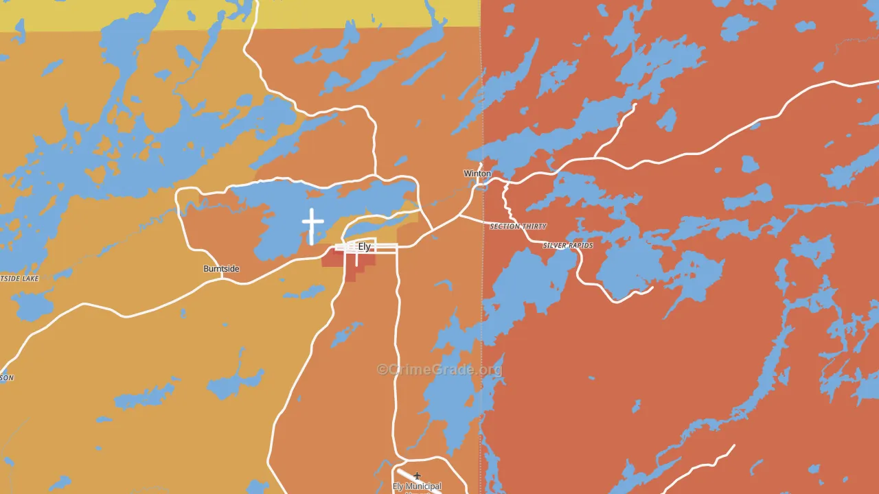Section Thirty, MN Map of Vandalism Rates