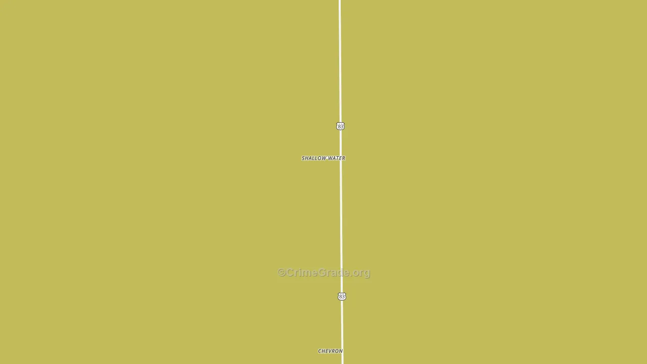 Shallow Water, KS Map of Vandalism Rates