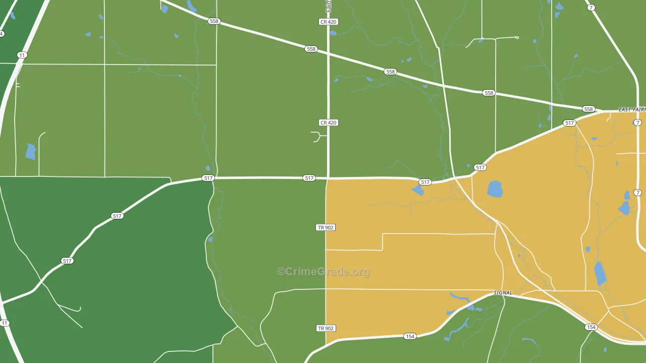 Signal, OH Map of Vandalism Rates