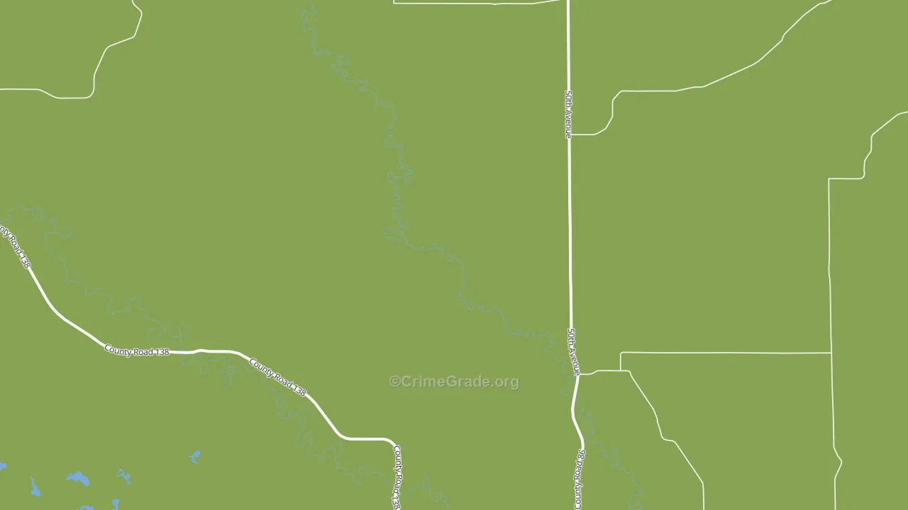 Sims, ND Map of Vandalism Rates
