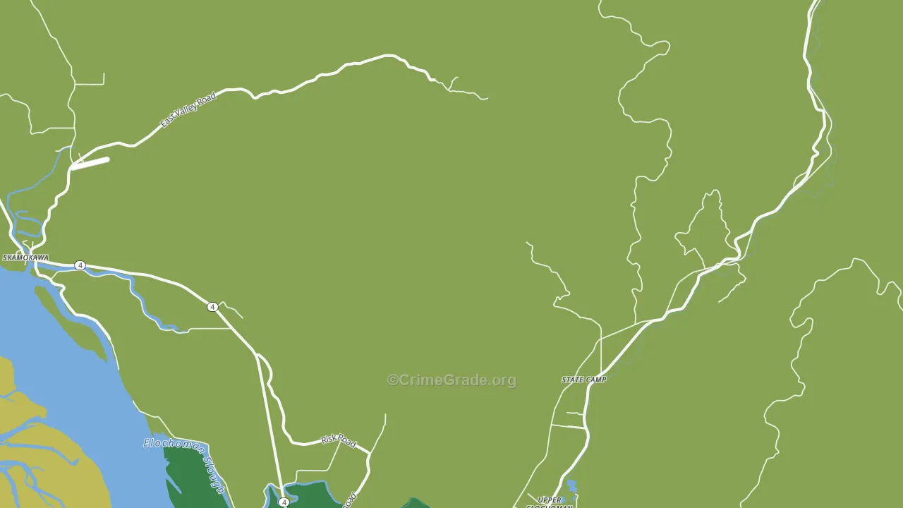 Sleepy Hollow, WA Map of Vandalism Rates