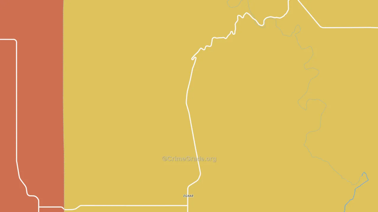 Slick Rock, CO Map of Vandalism Rates