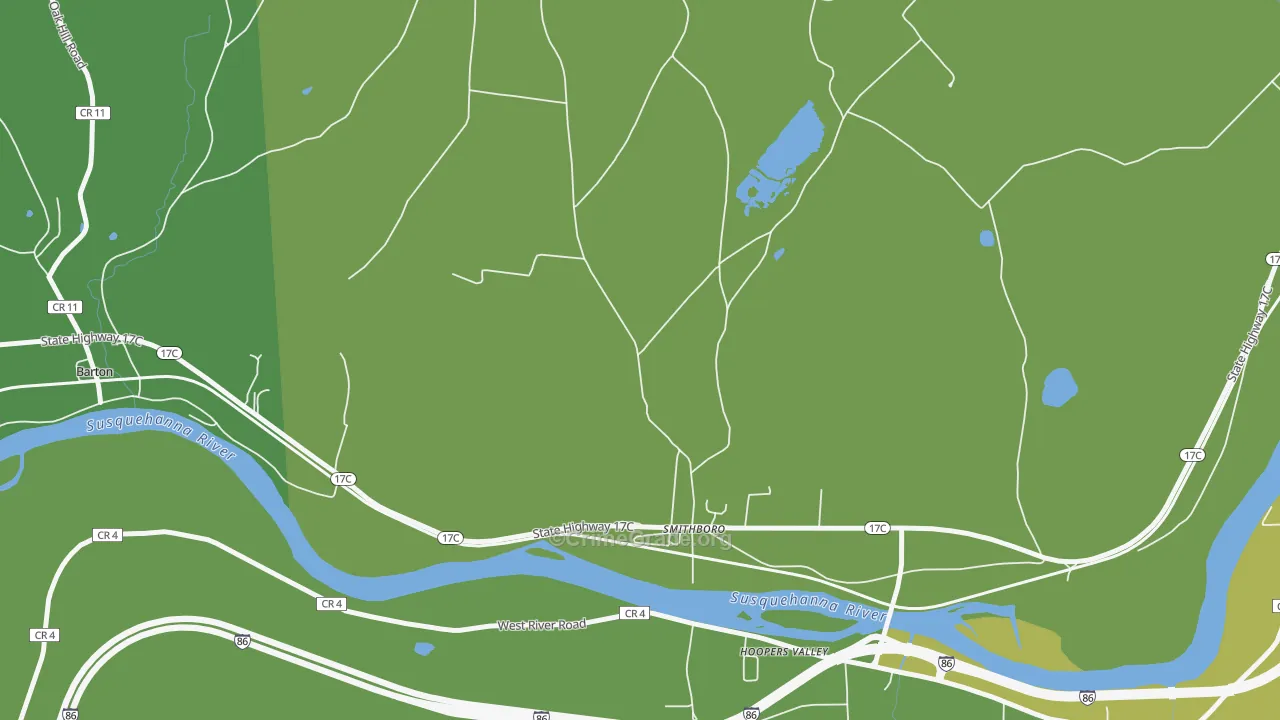 Smithboro, NY Map of Vandalism Rates