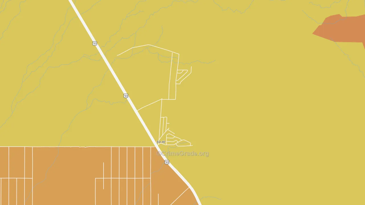 So-Hi, AZ Map of Vandalism Rates