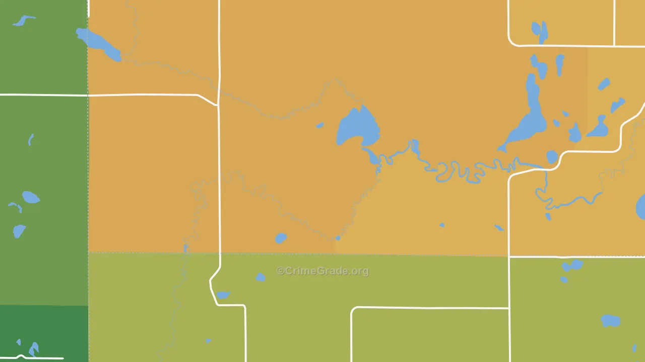 Solway, MN Map of Vandalism Rates