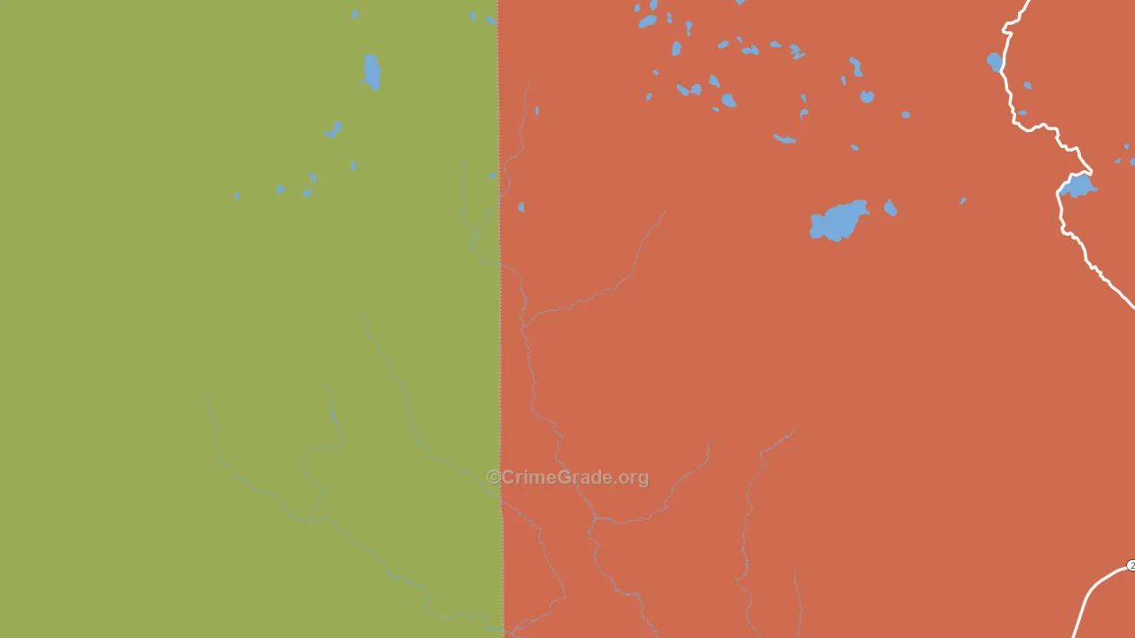 South Pass City, WY Map of Vandalism Rates