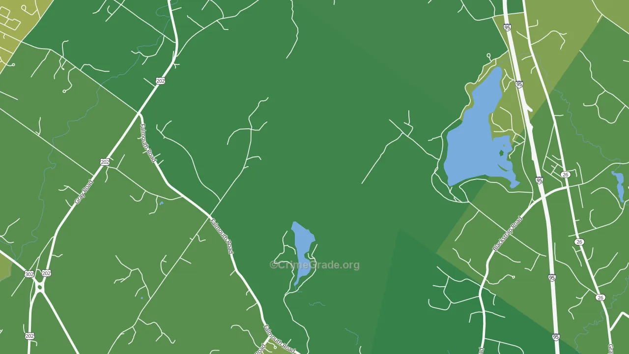 South Windham, ME Map of Vandalism Rates