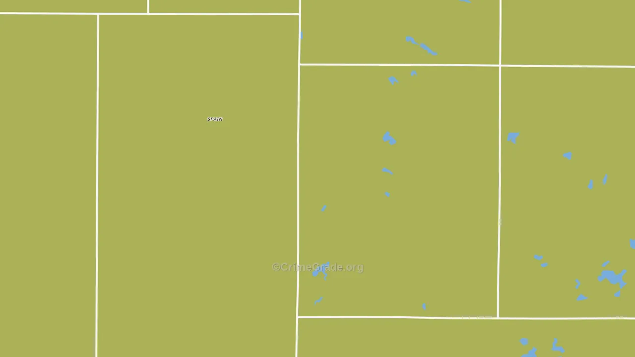Spain, SD Map of Vandalism Rates