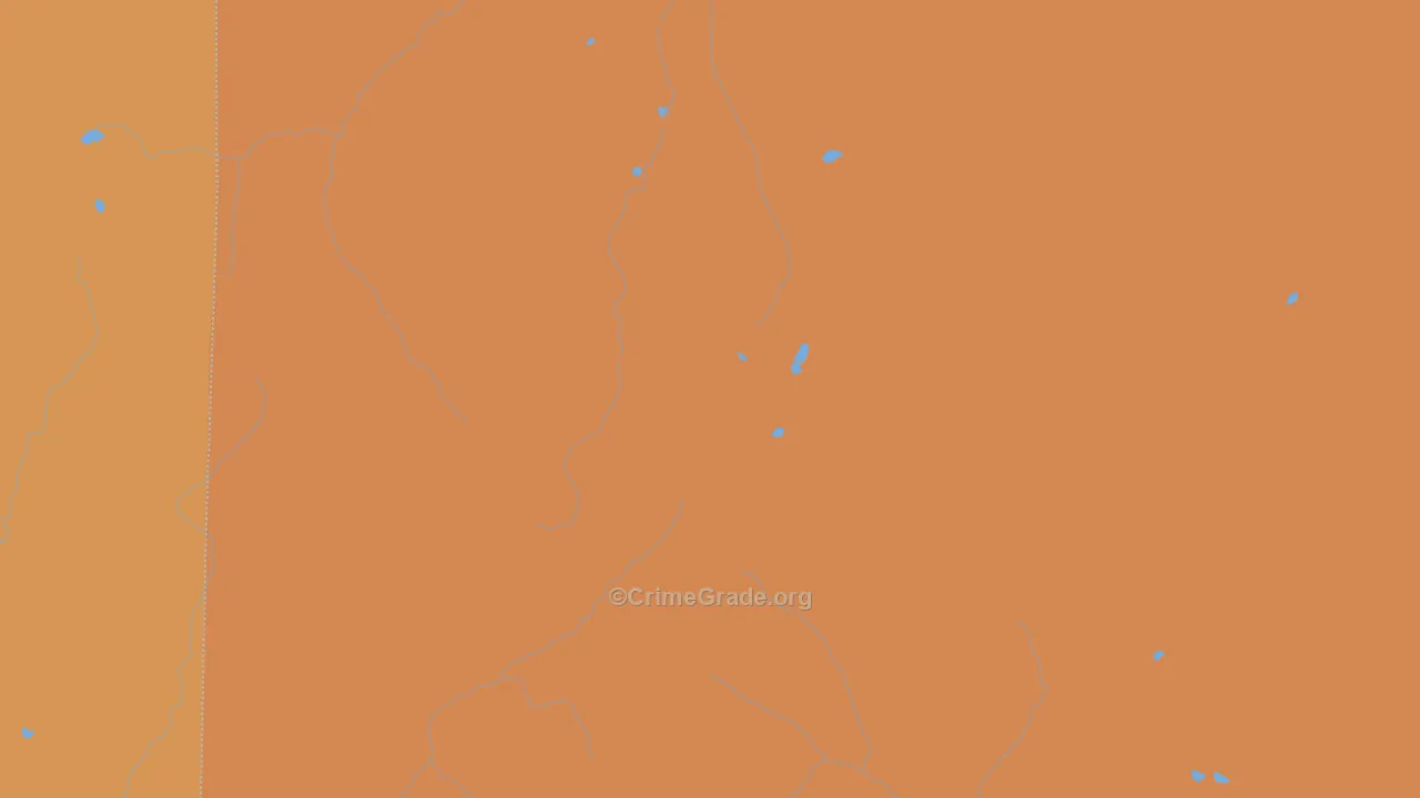Spar City, CO Map of Vandalism Rates