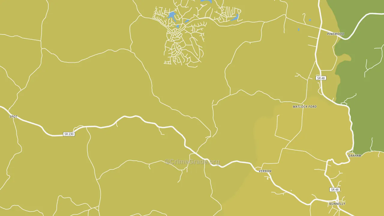 Spot, TN Map of Vandalism Rates
