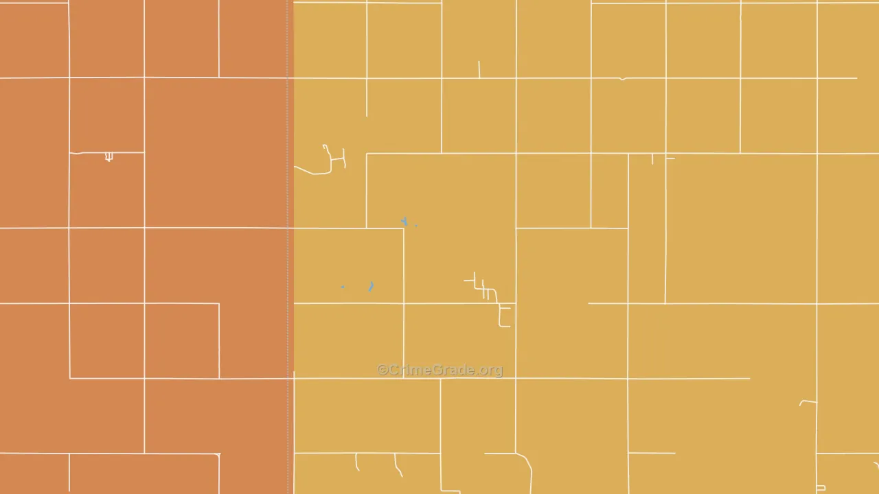 St. Peter, KS Map of Vandalism Rates