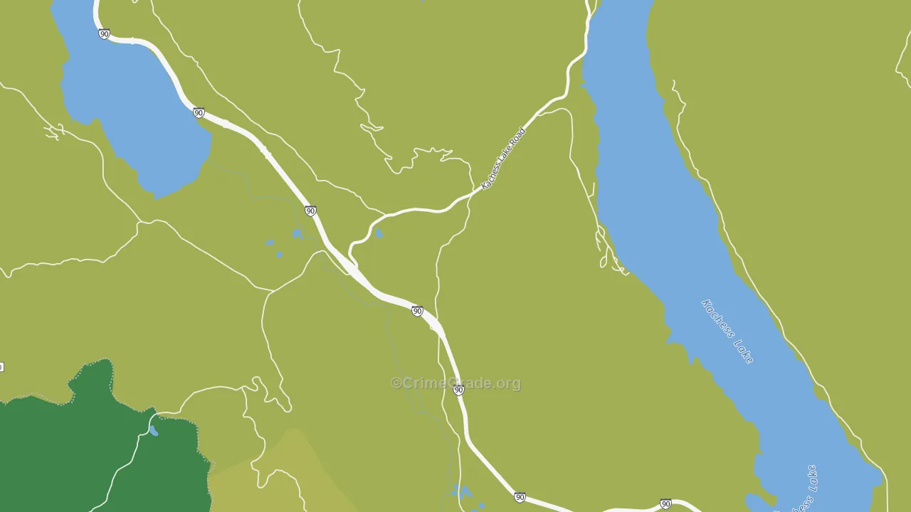 Stampede, WA Map of Vandalism Rates