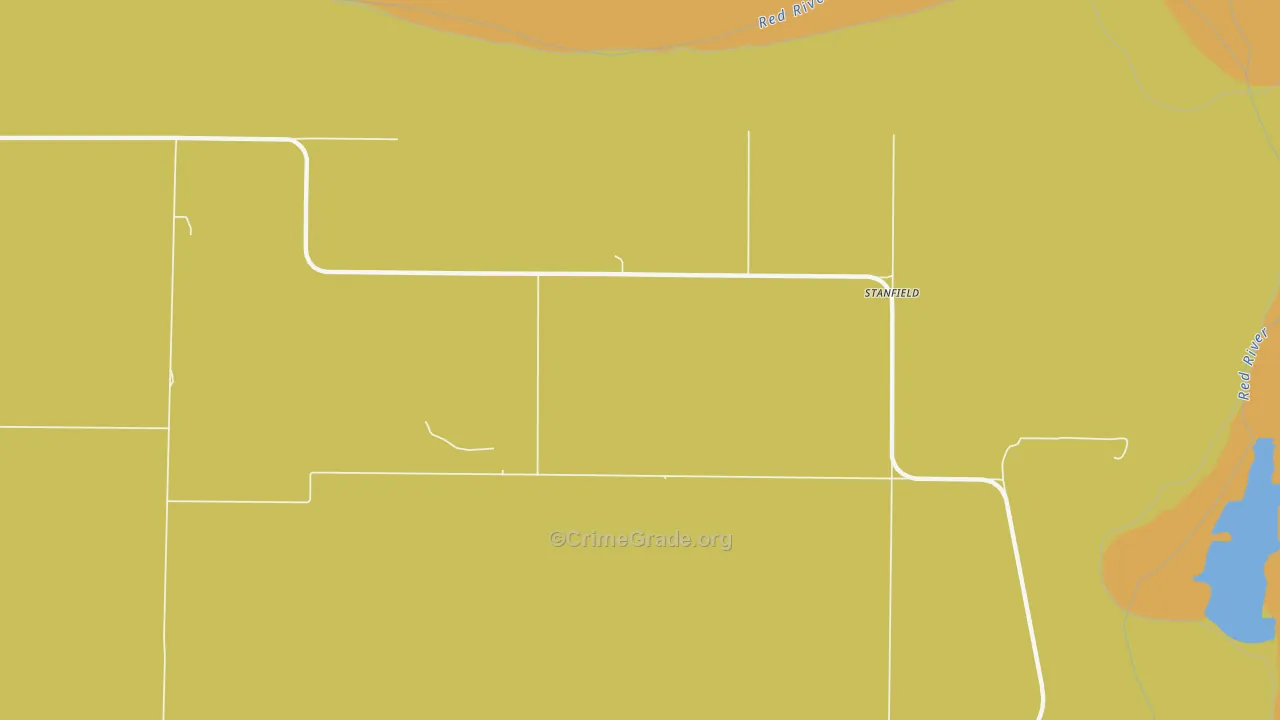 Stanfield, TX Map of Vandalism Rates